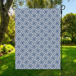Chinese Luck Symbol Pattern Print Garden Flag