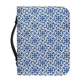 Chinese Luck Symbol Pattern Print Leather Bible Cover