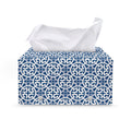 Chinese Luck Symbol Pattern Print Leather Tissue Box Cover