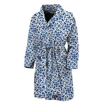 Chinese Luck Symbol Pattern Print Men's Bathrobe
