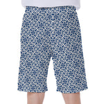 Chinese Luck Symbol Pattern Print Men's Beach Shorts