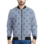 Chinese Luck Symbol Pattern Print Men's Bomber Jacket