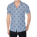 Chinese Luck Symbol Pattern Print Men's Shirt