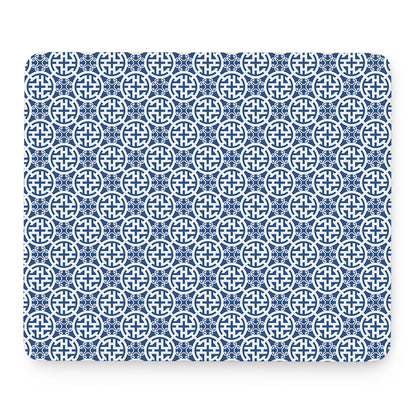 Chinese Luck Symbol Pattern Print Mouse Pad