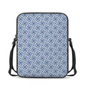Chinese Luck Symbol Pattern Print Rectangular Crossbody Bag