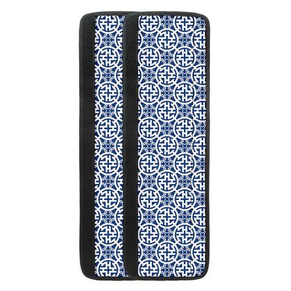 Chinese Luck Symbol Pattern Print Refrigerator Handle Covers