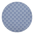 Chinese Luck Symbol Pattern Print Round Blanket