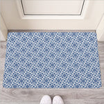 Chinese Luck Symbol Pattern Print Rubber Doormat
