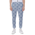 Chinese Luck Symbol Pattern Print Joggers