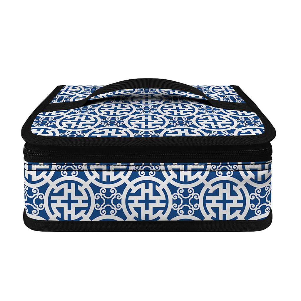 Chinese Luck Symbol Pattern Print Small Lunch Bag