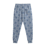 Chinese Luck Symbol Pattern Print Sweatpants