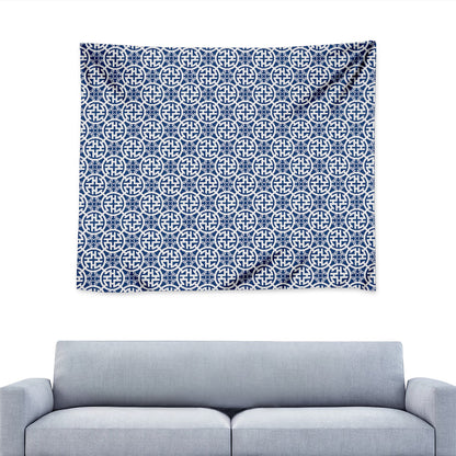 Chinese Luck Symbol Pattern Print Tapestry