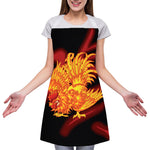 Chinese New Year Rooster Print Adjustable Apron