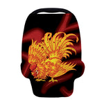 Chinese New Year Rooster Print Baby Seat Cover