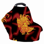 Chinese New Year Rooster Print Baby Seat Cover