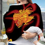 Chinese New Year Rooster Print Baby Seat Cover