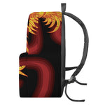 Chinese New Year Rooster Print Backpack