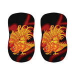 Chinese New Year Rooster Print Bar Stool Covers