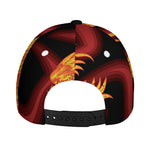 Chinese New Year Rooster Print Baseball Cap