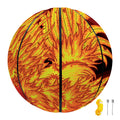 Chinese New Year Rooster Print Basketball