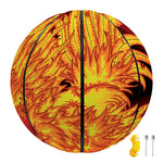 Chinese New Year Rooster Print Basketball