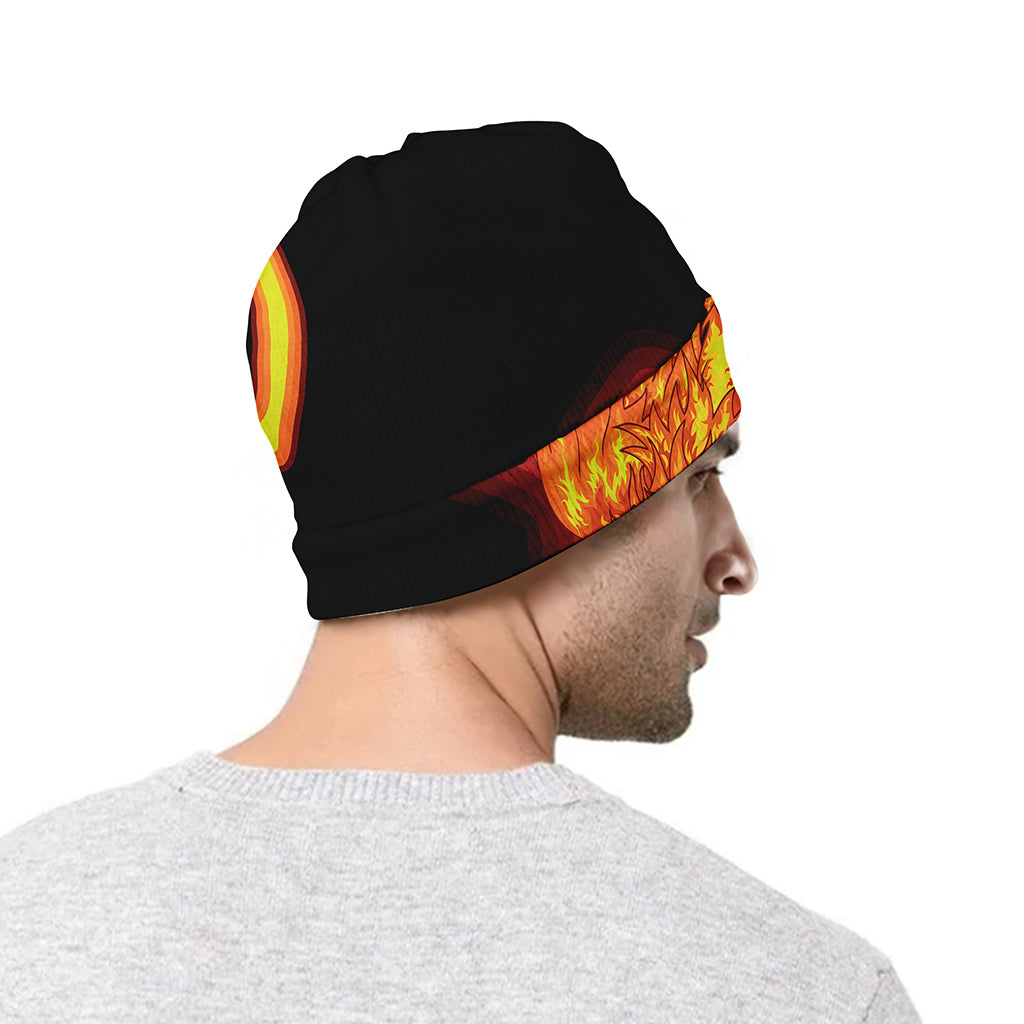 Chinese New Year Rooster Print Beanie