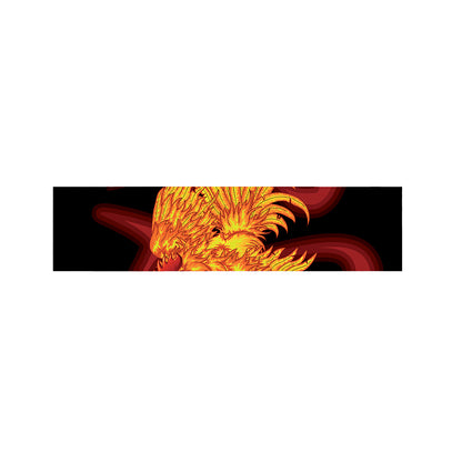 Chinese New Year Rooster Print Bed Runner