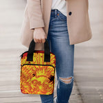 Chinese New Year Rooster Print Bible Tote Bag