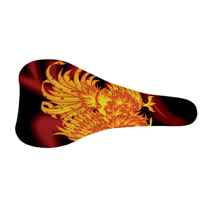 Chinese New Year Rooster Print Bicycle Seat Cover