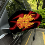 Chinese New Year Rooster Print Car Side Mirror Covers
