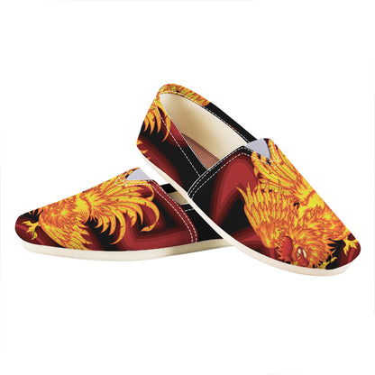 Chinese New Year Rooster Print Casual Shoes