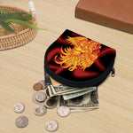 Chinese New Year Rooster Print Coin Purse