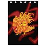 Chinese New Year Rooster Print Curtain