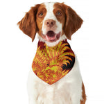 Chinese New Year Rooster Print Dog Bandana