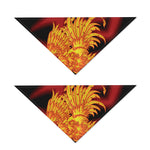 Chinese New Year Rooster Print Dog Bandana