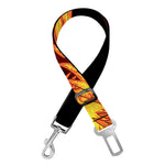 Chinese New Year Rooster Print Dog Seat Belt