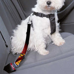Chinese New Year Rooster Print Dog Seat Belt