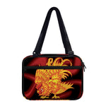 Chinese New Year Rooster Print Double Strap Bible Bag