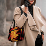 Chinese New Year Rooster Print Double Strap Bible Bag