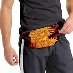 Chinese New Year Rooster Print Fanny Pack