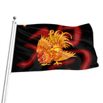 Chinese New Year Rooster Print Flag