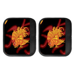 Chinese New Year Rooster Print Handle Covers