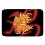 Chinese New Year Rooster Print Indoor Door Mat
