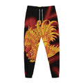 Chinese New Year Rooster Print Jogger Pants