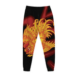 Chinese New Year Rooster Print Jogger Pants
