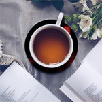 Chinese New Year Rooster Print Leather Coaster Set