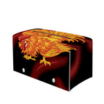 Chinese New Year Rooster Print Leather Tissue Box Cover