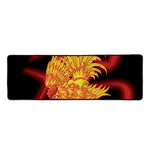 Chinese New Year Rooster Print Long Kitchen Mat