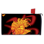 Chinese New Year Rooster Print Mailbox Cover