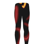 Chinese New Year Rooster Print Men's leggings